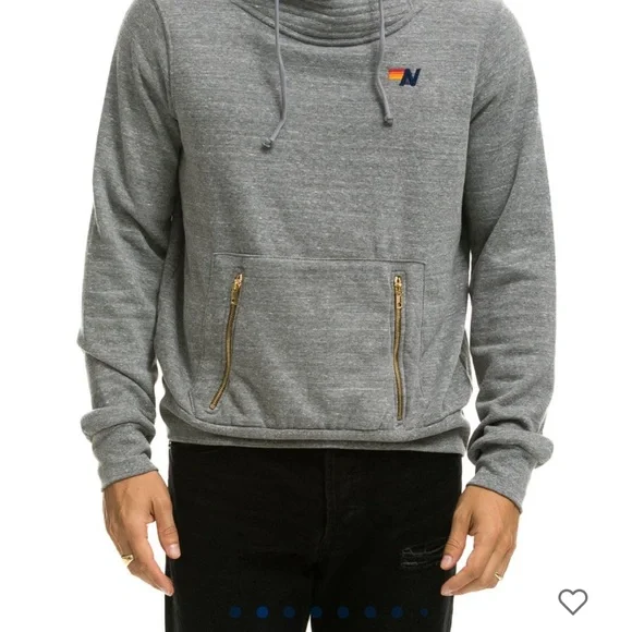 Aviator Nation Green Camouflage Ninja Hoodie with Embroidered Logo - Picture 6 of 6